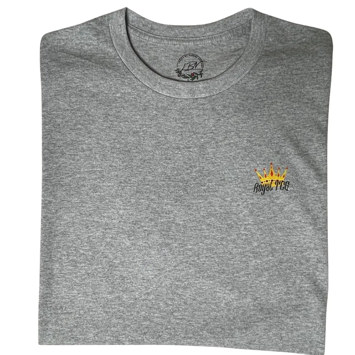 Custom Men's Royal TCG Logo Crown T-Shirt for Trading Card Collectors - Top, Menswear