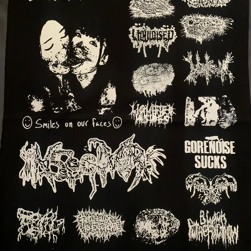Gorenoise patches sheet diy decoration