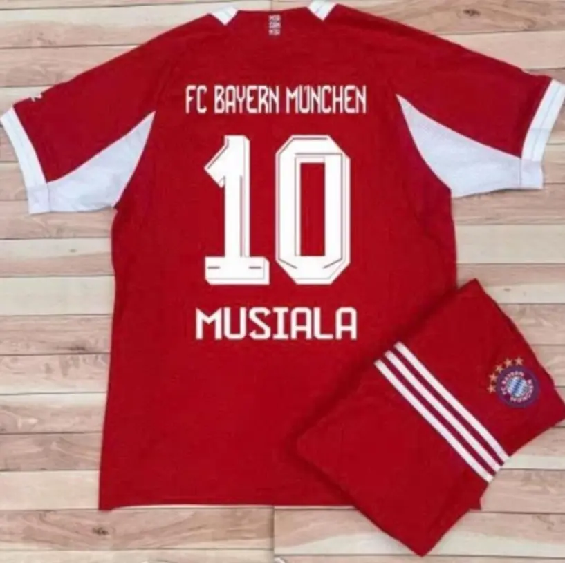 Red White Football Jersey & Shorts Set – Premium Breathable Soccer Sportswear