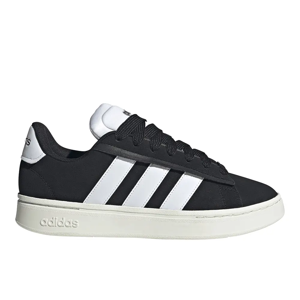 adidas Mens Grand Court Alpha 00S Lace Up Sneakers Shoes Casual - Black