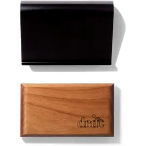 Drift Car Air Freshener Wood Car Odor Eliminator Grove Scent Starter Kit Black