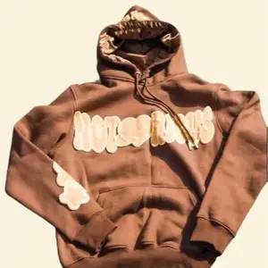 Cozy Puff Print Hoodie