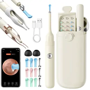 2026 Smart Ear Wax Removal Kit with 12 Tips, Professional Ear Cleaning Tool Box, Portable Earwax Remover Set, Safe & Effective Ear Wax Cleaner.
