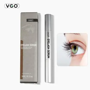VGO Lash Serum Lash Essential, 3ml / 0.1 FI. Oz. Eye Flower Eyelash Makeup