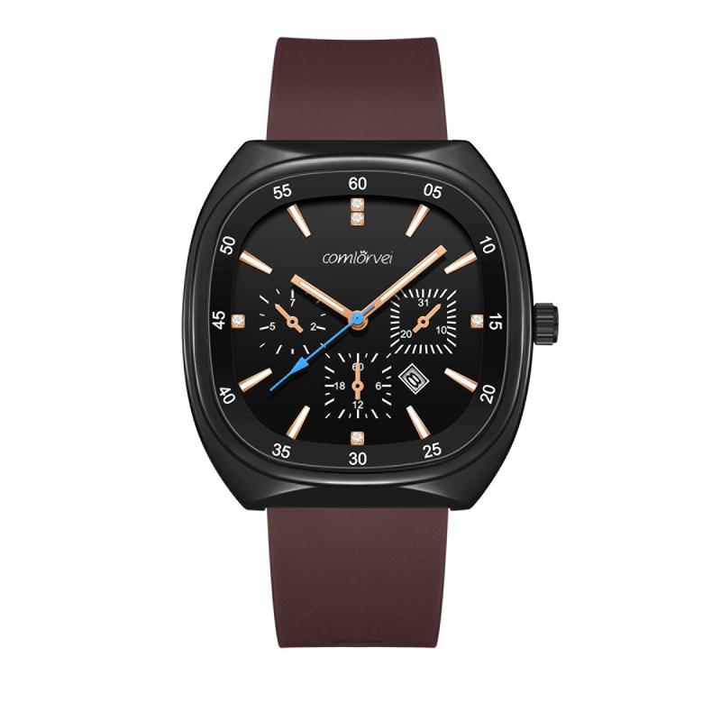 Elegant and high-quality quartz watch suitable for both men and women, with a multifunctional luminous dial, calendar, second hand, waterproof function, suitable for various occasions, super fast logistics, perfect Christmas gift