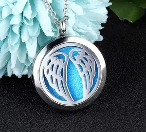 Couple Fragrant Necklace (Angel Wings)