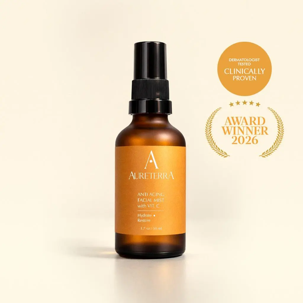 Anti Aging Vitamin C Facial Mist with Rose Hydrosol