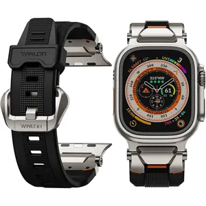ULTIMAL RUBBER STAINLESS STEEL CONNECTOR STRAP