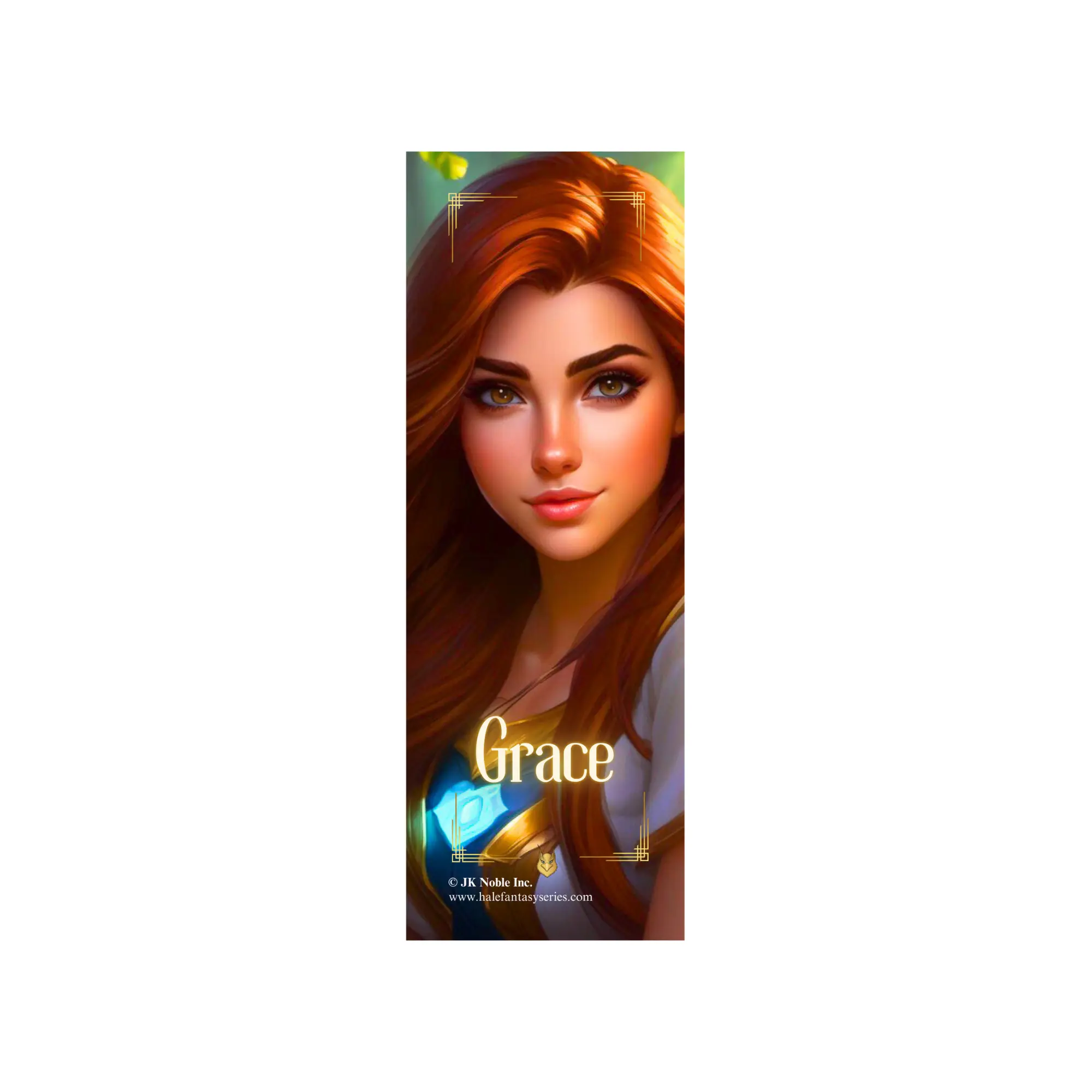 Grace - Transforming Griffin Lenticular Bookmark