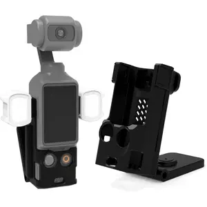 Mount Stand Compatible with DJI  Pocket 3, Upgraded Pocket3 Accessories Adapter Clamp  Suction Case Holder on Desktop, Vertical Surface, 180? Adjustable Handle