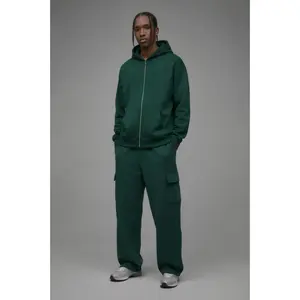 410 Baggy Cargo Sweatpants - Hunter Green
