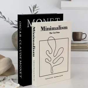 Elegant and Decorative Books, Modern Minimalist Replica Books, Ideal for Living Room, Coffee Table, TV Stand, Halloween, Thanksgiving, Christmas