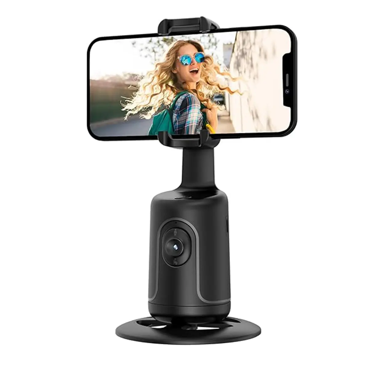 Auto Face Tracking Tripod, Auto Tracking Phone Holder, Portable All-in ...