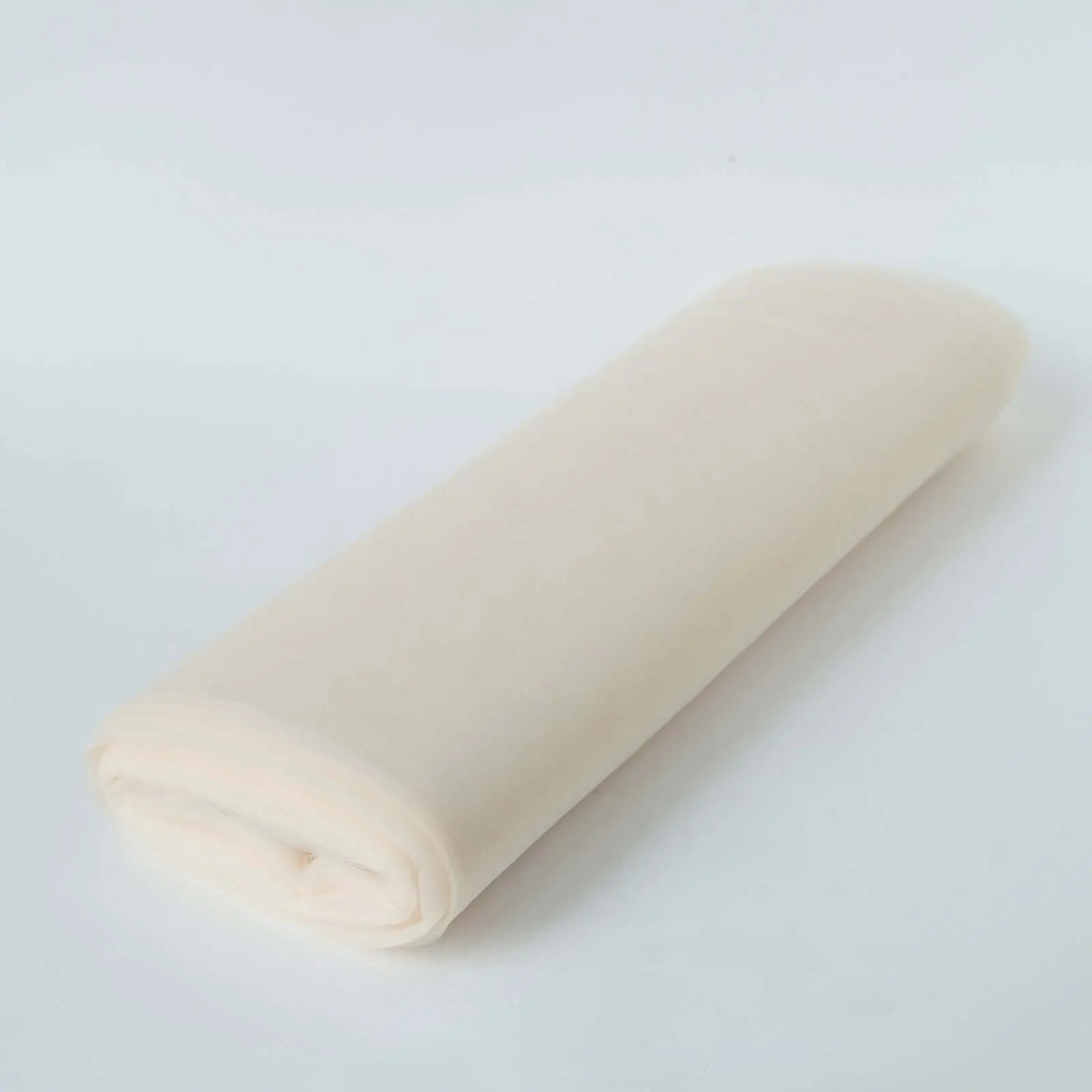 Ivory Sheer Design Tulle Fabric Bolt - Soft Touch, Airy Lightweight Mesh, Luxurious Look, 108"x50 Yards Large Roll for DIY Wedding Dress Crafts, Soft Touch Fabric