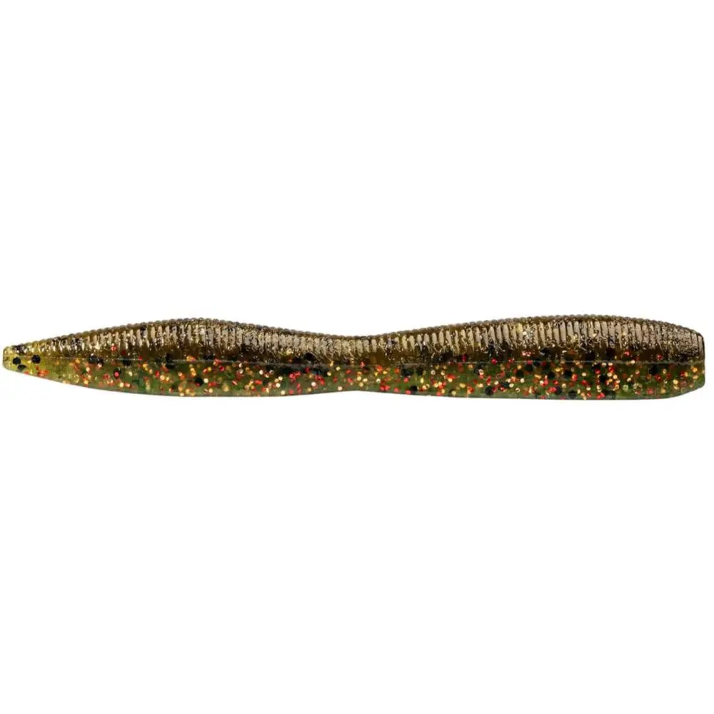 TRD FattyZ 3.25-Inch Ned Worm Artificial Fishing Lure - Buoyant Elaztech Soft Plastic Worm for Finesse Rigs, Finesse Shroomz, Fishing Tackle (8 Pack), Ned Rigs