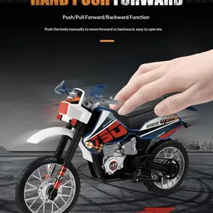 Large Scale Harley Off-Road Motorcycle Model Kit, Realistic Kids Toy Building Blocks, Boys Construction Playset, Educational Toys