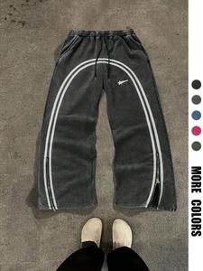 men's star & striped print sweatpants, regular fit casual comfy fashion pocket & pants for fall & winter, men's trousers for daily wear, sports pants for men, wide leg trousers, work pants men, workout clothes, cotton, streetwear joggers