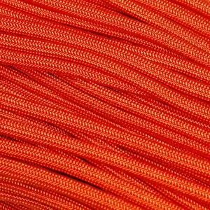 International Orange Mil-Spec 550 Type III MIL-C-5040 Paracord