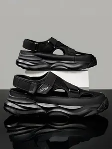 Men's Breathable Mesh Casual Sneakers, Soft Sole Sporty Shoes for All Seasons, Youth Fashion Thick Bottom Dad Style Footwear, Trendy Walking Sneakers, Athletic Sneaker Footwear