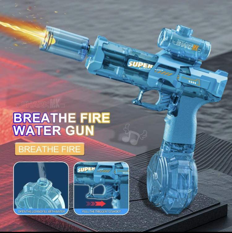 Ultimate Battle Powerful Electric Water Gun, Water Blaster Automatic Squirt Gun with Glowing Muzzle 320cc High Capacity, Up to 32 FT Range, Outdoor Summer Party Toy OutdoorFun for Adults &Kids Toys #Summervibes Ultimate Battle Powerful Electric Water Gun, Water Blaster Automatic Squirt Gun with Glowing Muzzle 320cc High Capacity, Up to 32 FT Range, Outdoor Summer Party Toy OutdoorFun for Adults &Kids Toys #Summervibes