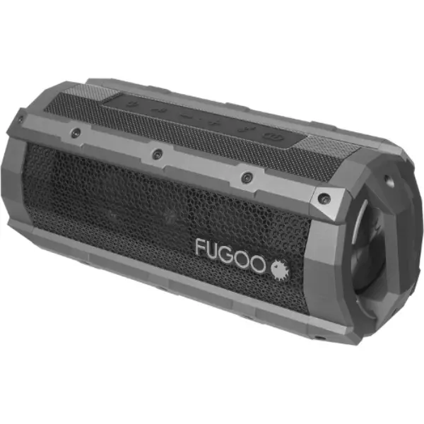 Fugoo Element Portable Bluetooth Audio Speaker 60W IPX7 Waterproof 40 Hours Playtime Rechargeable USB Cable Included