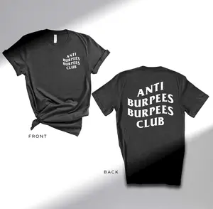 Anti Burpees Burpees Club Crewneck T-shirt