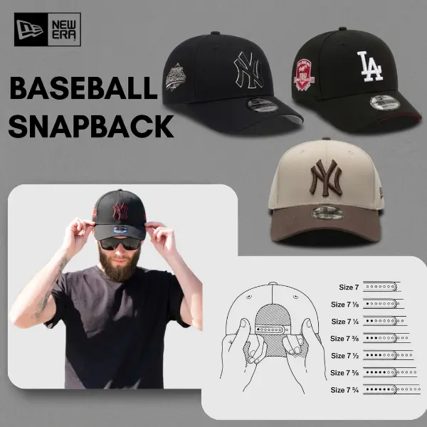 New Era MLB LA Dodgers NY Yankees 9FORTY 9FIFTY 59FIFTY Premium Baseball Hat – Trendy Fitted Snapback Cap for Men Women, Adjustable Cotton Design, Stylish Embroidered Streetwear Accessory, Sports Travel Fashion, TikTok Shop USA 2026