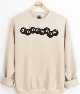 Attached 8 Balls Graphic Top