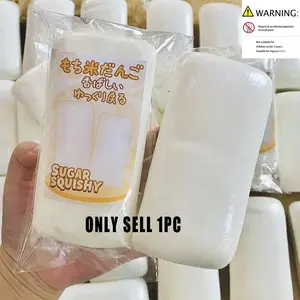 Soft Rice Cake Finger Stress Relief Toy, Ultra Soft Food Shape, Squeeze Toy, Sticky Slow Rebound, Relieves Pressure, Hand Relaxation, Party Gift, School Reward, Adult Office Stress Relief Toy