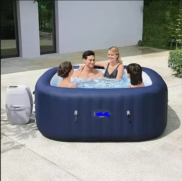 BESTWAY 6001U Lay Z Spa Maldives Energy-Efficient Smart Inflatable Hot Tub With App Control 5-7 Person