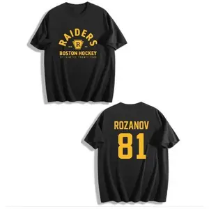 Boston Raiders Hockey T Shirt Ilya Rozanov Replica Heated Rivalry Inspired Sports Romance BookTok Gift Unisex Tee y2k fashion Streetwear Casual Top Trending lover