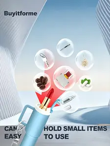 6pcs Mini Insulated Cup Keychain, Easy-To-Use Small Item Organizer, Inspired by Stanley, Holds Lipstick, Pills, and Small Items