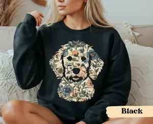 Goldendoodle Mom Sweatshirt Gift For Doodle Mom Shirt Doodle Mama Shirt Golden Doodle Mama Shirt Mothers Day Gift For Dog Mom Dog face shirt