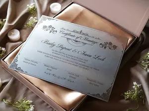 Vintage Ornate – Classic Heirloom Stainless Steel Plaque