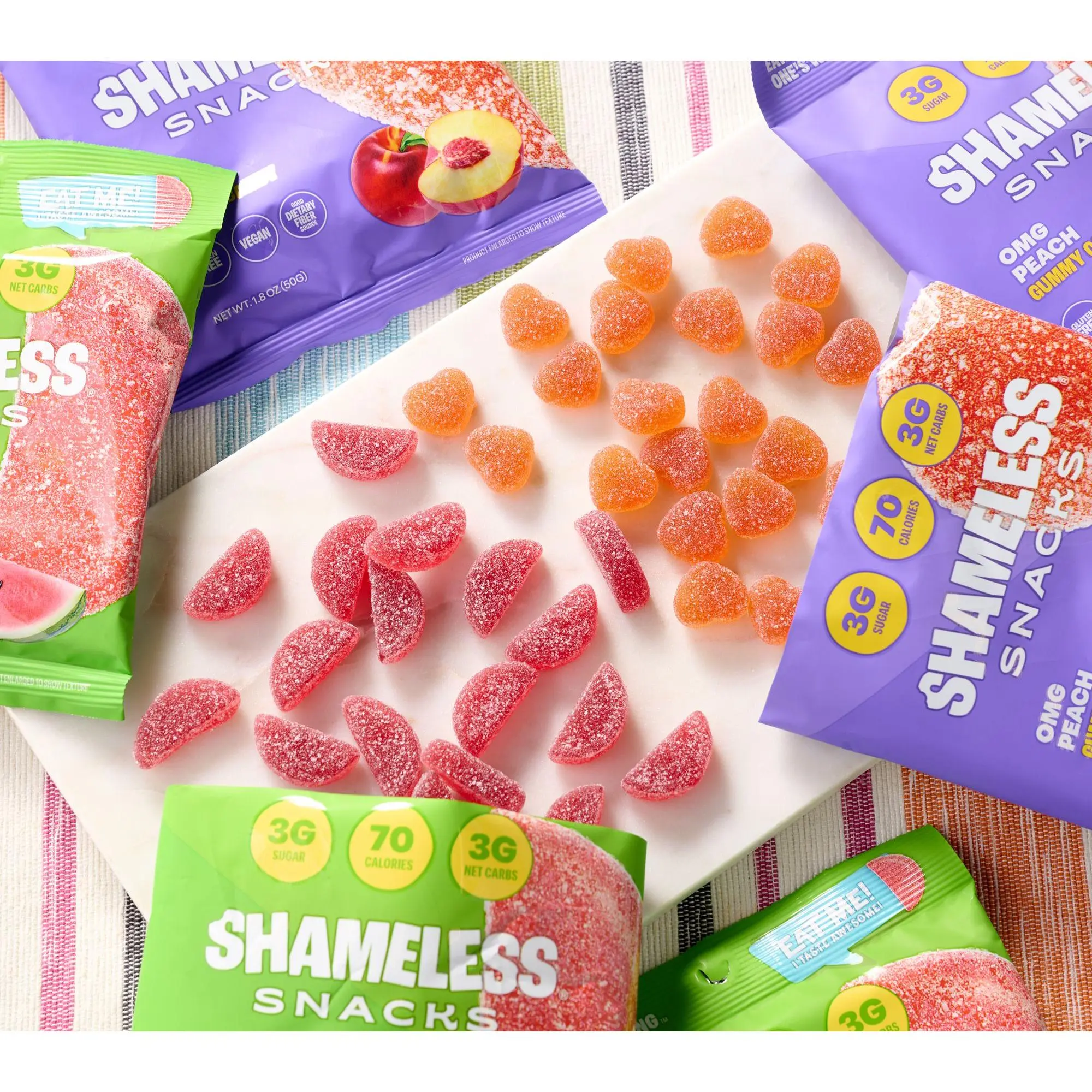Shameless (12) 1.8oz Gummy Candy Sweet Lovers Variety Shameless (12) 1.8oz Gummy Candy Sweet Lovers Variety