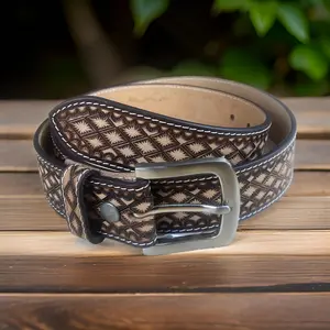 Custom leather belts, Handmade leather belts, Personalized Flowers Tooled Leather Belt, western belt, mens western belt, cowboy belt