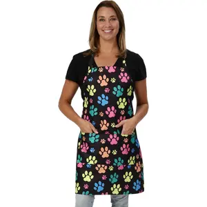 Waterproof dog grooming apron, dog groomer apron, dog grooming smocks for women, apron for grooming cats