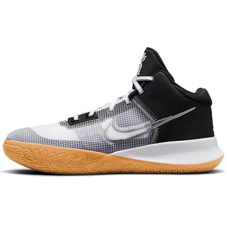 Nike Kyrie Flytrap 4 EP Black Cool Grey Mid Top Basketball Shoes Men's CT1973-006