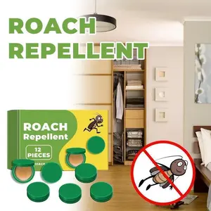 Powerful Roach Killer Gel Bait Squeeze, Cockroach Exterminator for Kitchen Dorm, Rodent Repellent Pouches Indoor Outdoor Pest Control