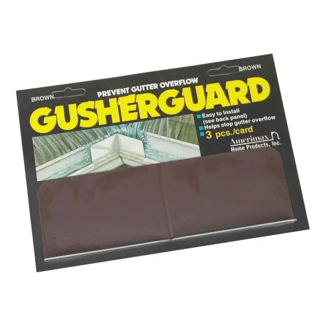 212 MAIN Amerimax 2507419 Gusher Guard Overflow-Preventing Aluminum Brown CD3 Sailing Water Sports Accessory, Prevents Overflow