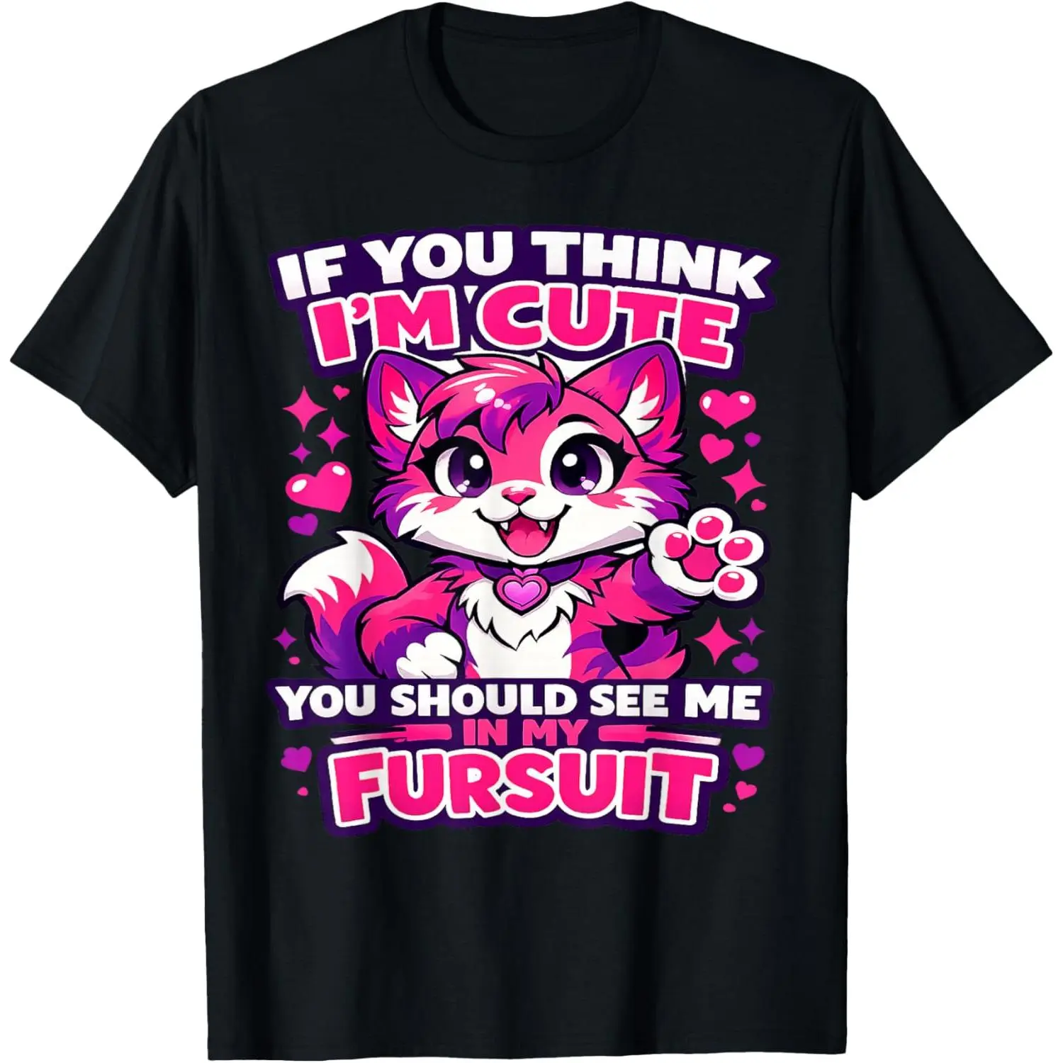 You Should See Me in My Fursuit Furry Fandom Fursona Fox T-Shirt