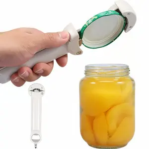 Multifunctional Magnetic adjustable Bottle Opener for Lightweight Plastic Can Lid, Ergonomic Handle, Easy Tab Opener & Reusable Kitchen Nail Tool Utensils gadget