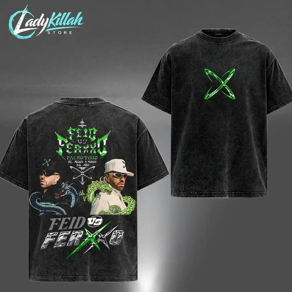[FREE SHIP] Comfort Colors Feid Ferxxo Shirt , V5 - FEID vs FERXXO: Falxo Tour 2026 High-Quality Shirt Heavy Cotton Unisex T-Shirt, Graphic Reggaetón, Latin Pop Feid Ferxxo Fan Merch Gift For Music Lover