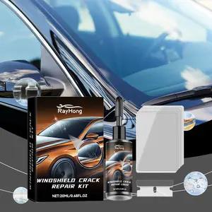 Windshield Repair Kit – Quickly Fix Cracks for a Clear View, Refurbishing and Repair Liquid Set