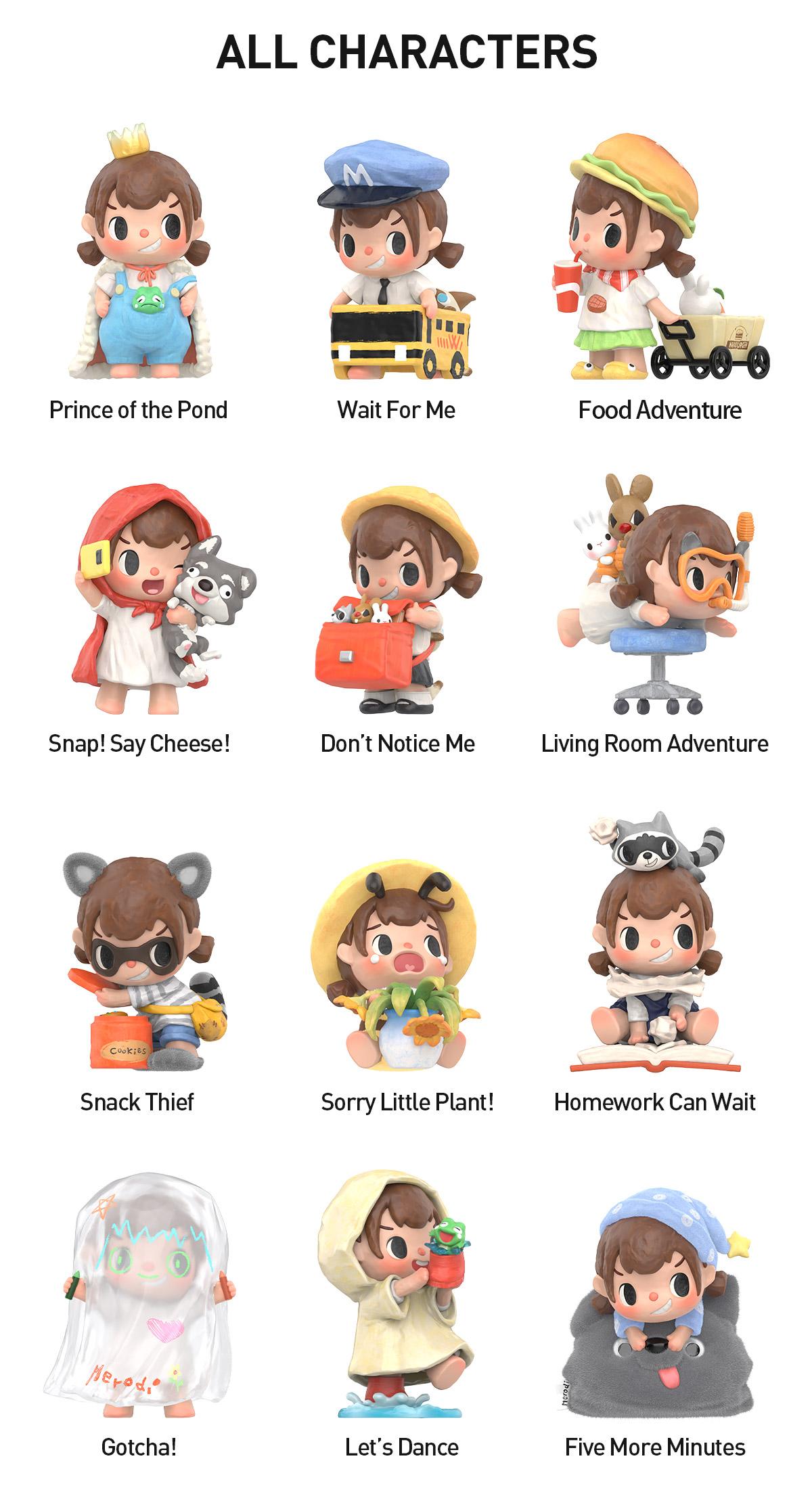 [Spanish] –POP MART Chapter 1 – Merodi After School Series Figuras en Cajas Misteriosas