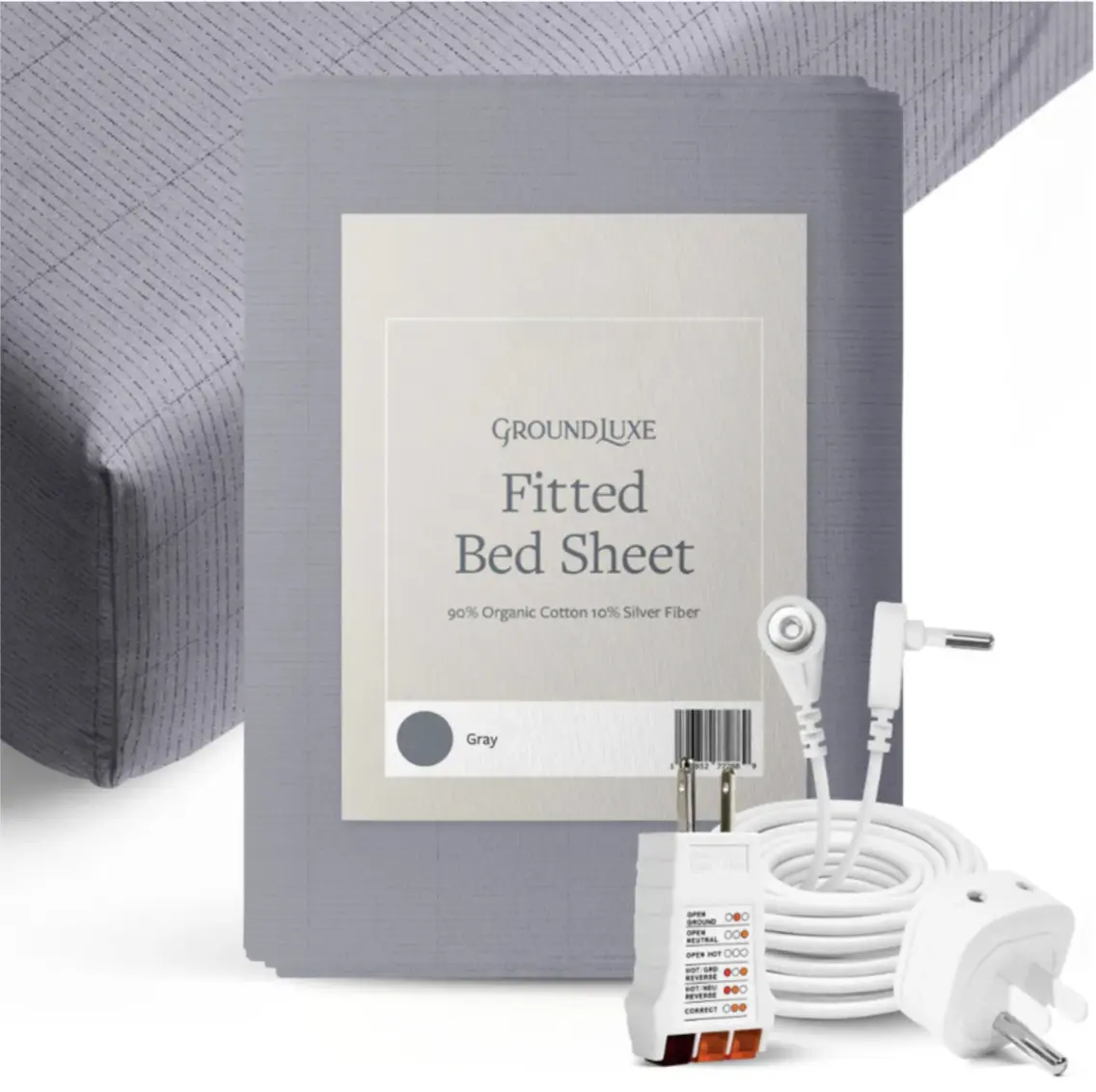 GroundLuxe Organic Fitted Grounding Sheet