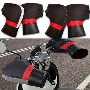 Windproof Warm Handlebar Cover for Bikes/electric Vehicles/motorcycles, Reflective Strip for Night Safety, Keep Hands Warm!