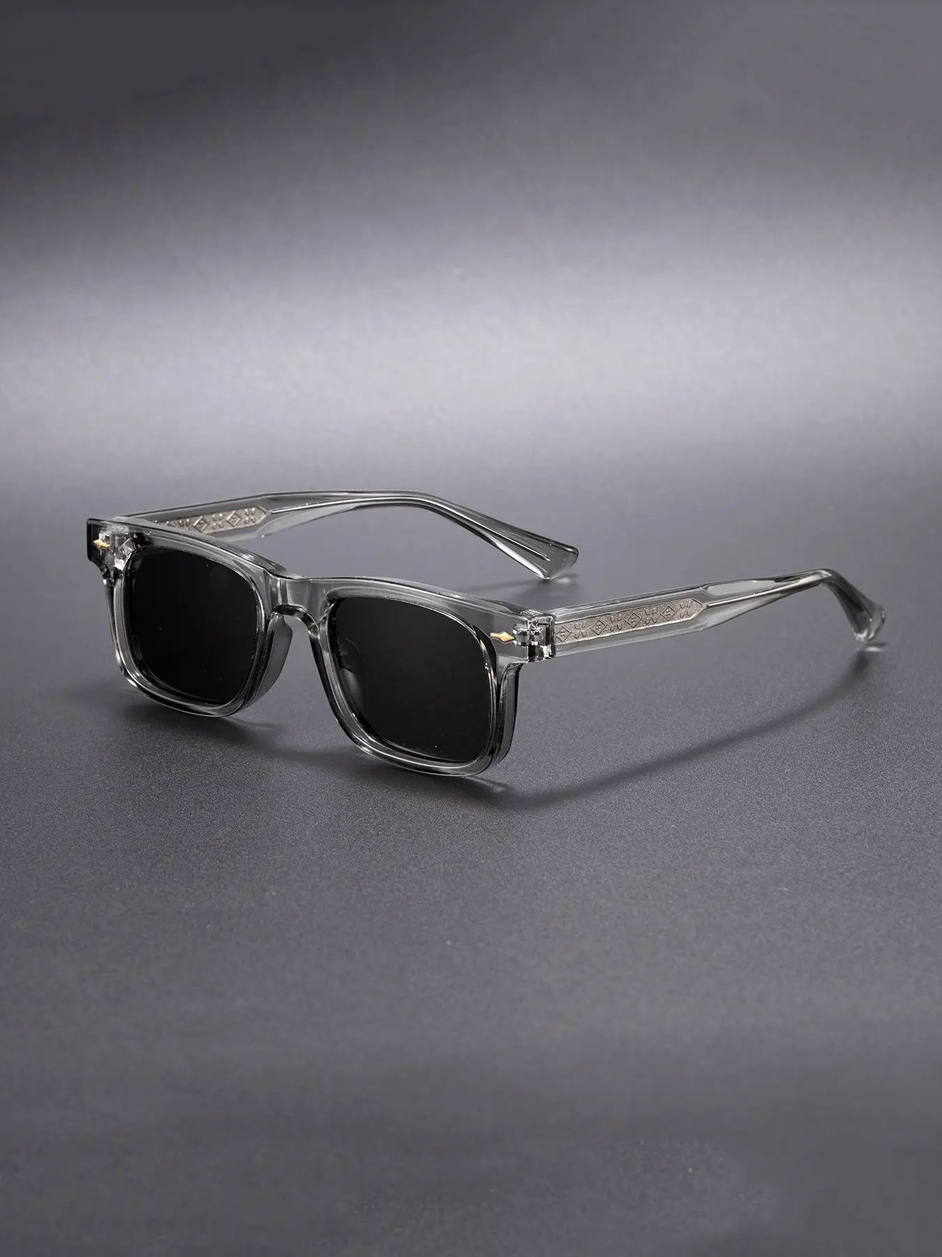 Unisex Uv400 Protection Sunglasses, Trendy Casual Sunglasses, Square Frame Cp Material, Casual Style for All Seasons, Ideal for Travel Beach Cycling Music Festivals