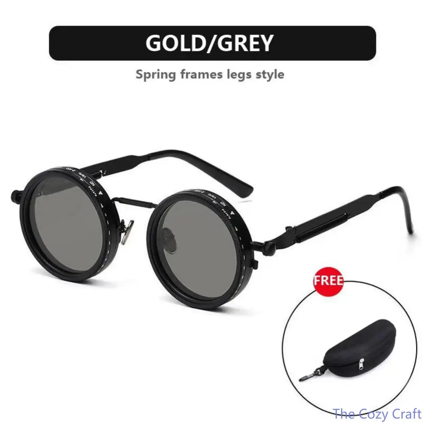 Black spring frame