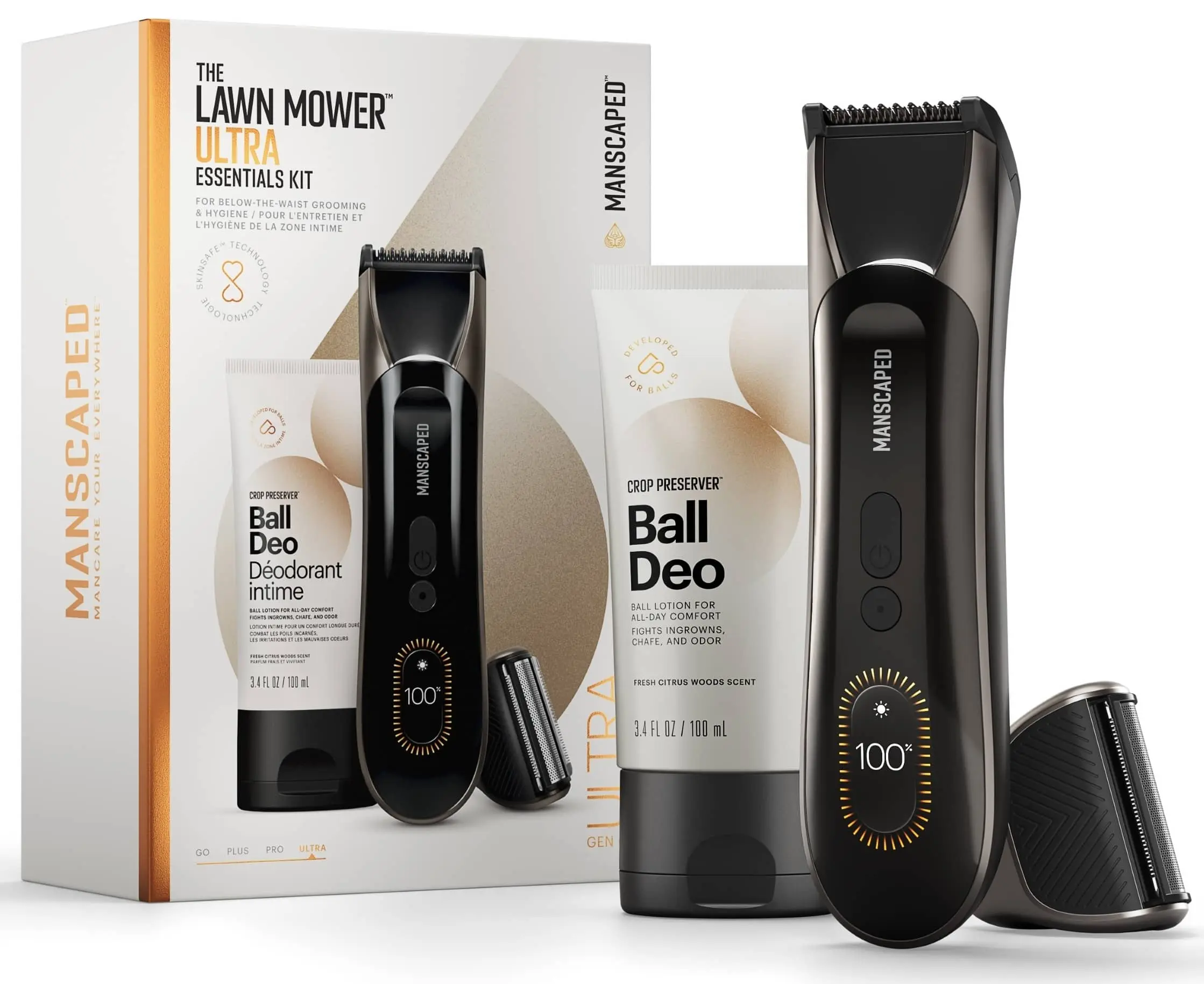The Lawn Mower Ultra Gen 6 Groin & Body Hair Trimmer Essentials Kit The Lawn Mower Ultra Gen 6 Groin & Body Hair Trimmer Essentials Kit